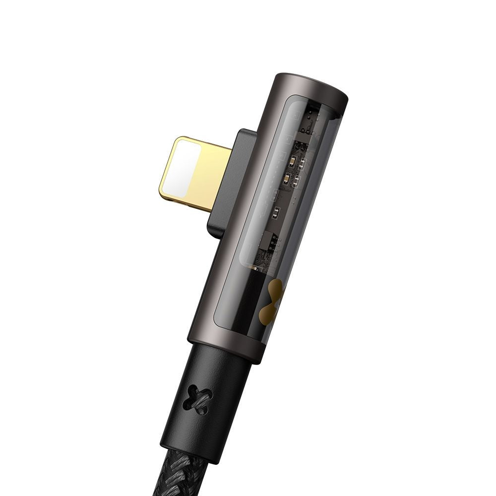 Câble de Données et de Charge USB-A - Lightning McDodo CA-3510 Angled, 18W, 1.2m, Noir