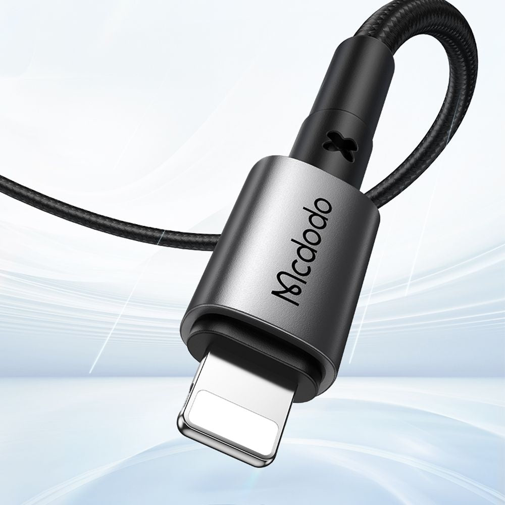 Data- en Oplaadkabel USB-A - Lightning McDodo CA-3580, 18W, 1.2m, Zwart