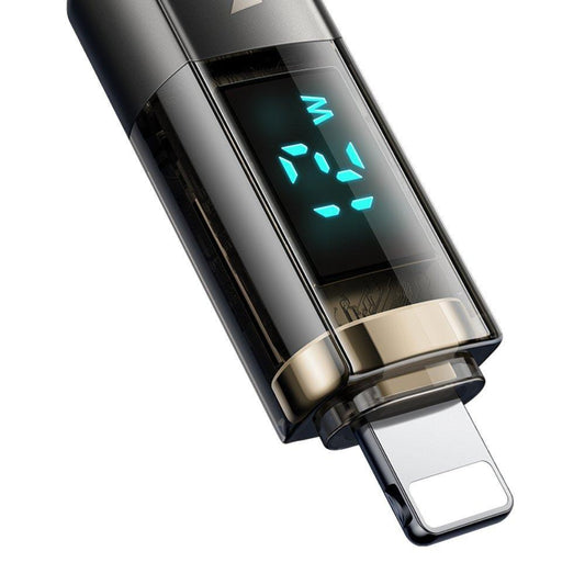 Daten- und Ladekabel USB-A - Lightning McDodo CA-3620 Display Auto Power Off, 18W, 1.2m, Schwarz