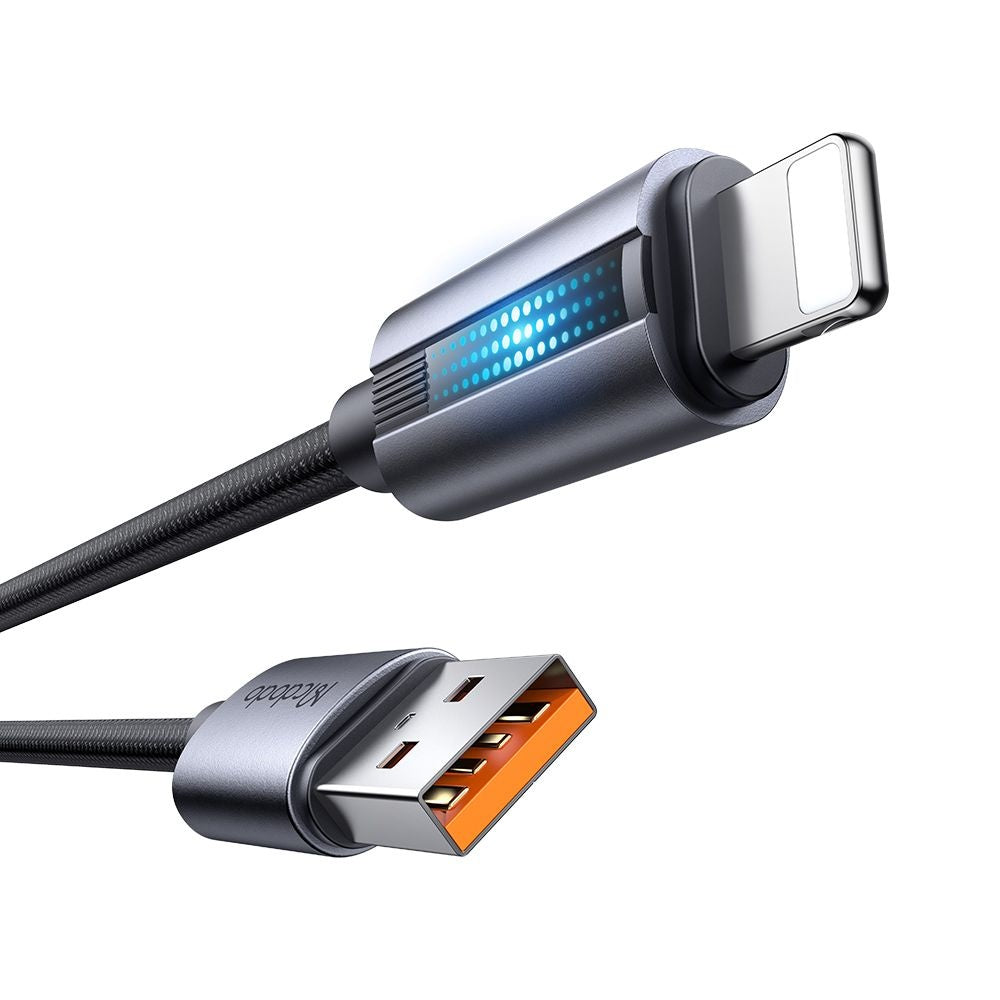 Data- en Oplaadkabel USB-A - Lightning McDodo CA-5660, 18W, 1.2m, Zwart