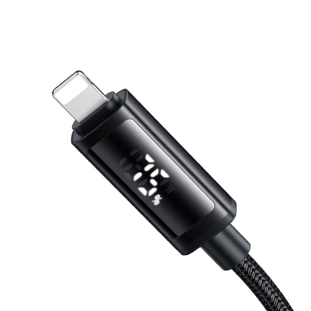 Câble de Données et de Charge USB-A - Lightning McDodo CA-7970 Display, 18W, 1.2m, Noir
