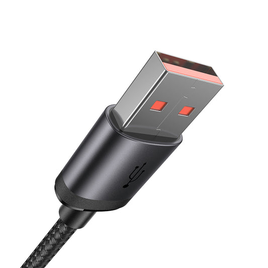 Daten- und Ladekabel USB-A - microUSB McDodo CA-3990, 18W, 1m, Schwarz