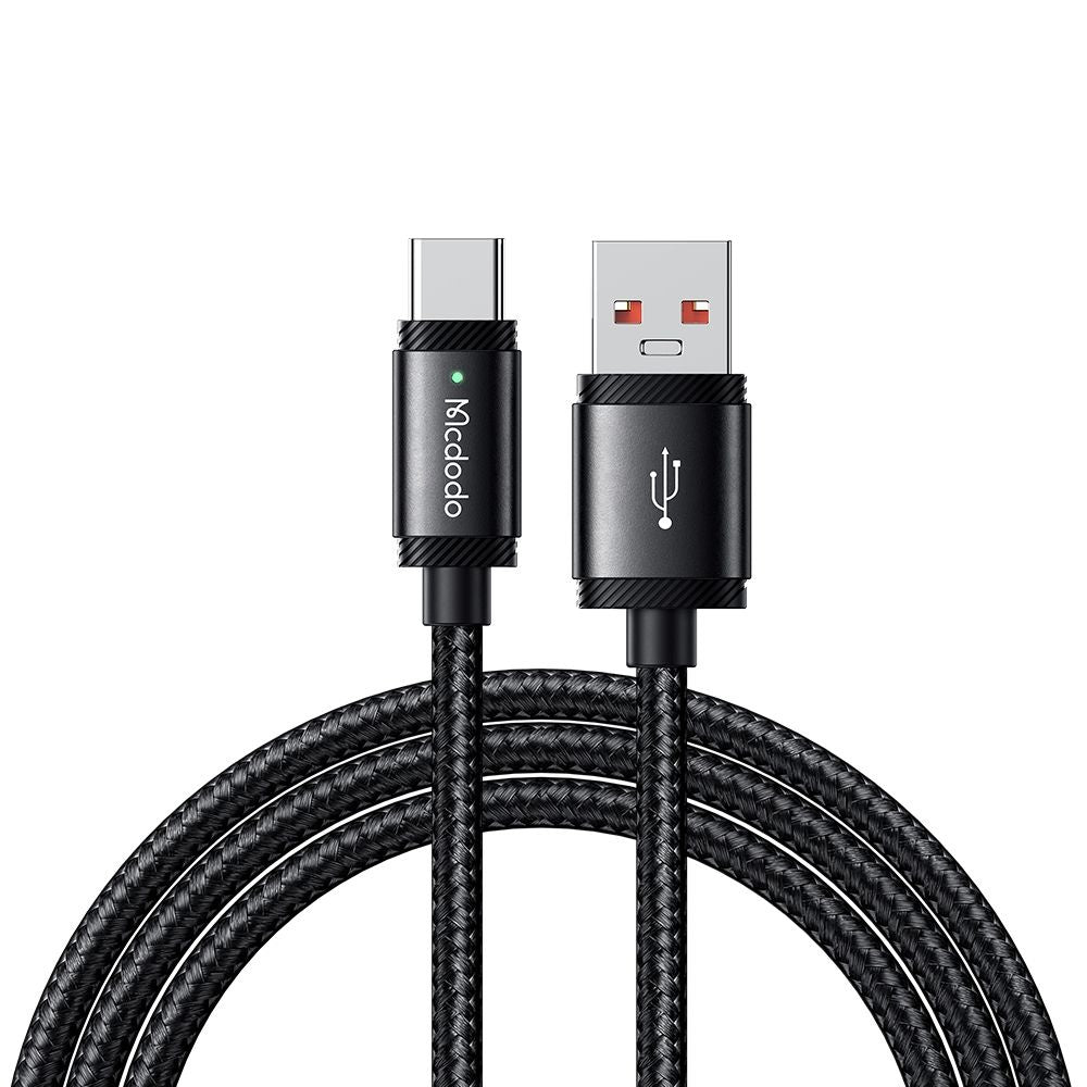 Daten- und Ladekabel USB-A - USB-C McDodo CA-4730, 120W, 1.5m, Schwarz