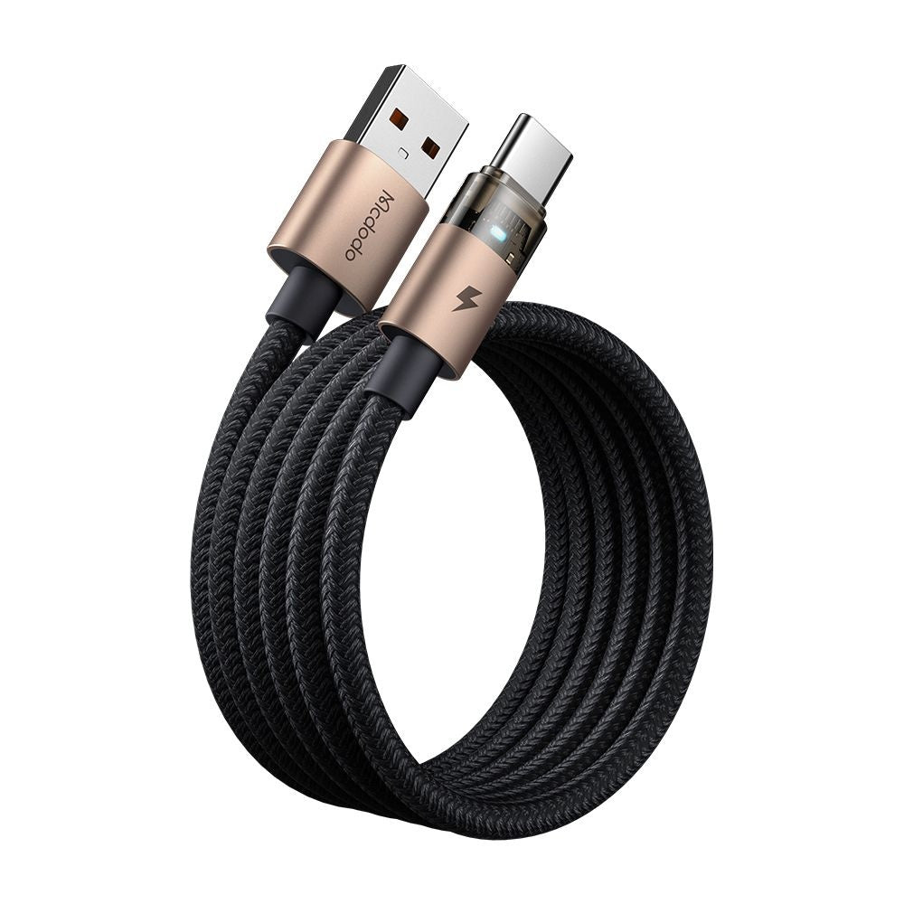 Data- en Oplaadkabel USB-A - USB-C McDodo CA-6891, 66W, 1.2m, Goud