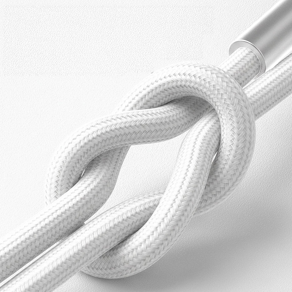 Daten- und Ladekabel USB-C - Lightning 3MK Hyper N, 20W, 1m, Weiß