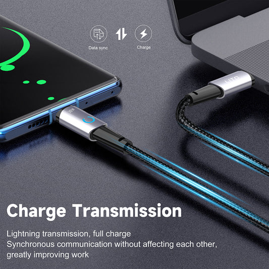 Câble de Données et de Charge USB-C - Lightning Lito LD10CL, 30W, 1m, Noir