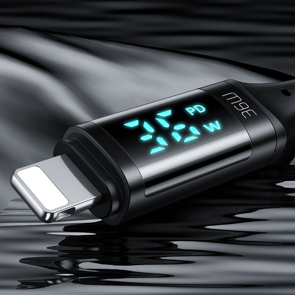 USB-C - Lightning McDodo CA-1030 Display Data- en Oplaadkabel, 36W, 1.2m, Zwart