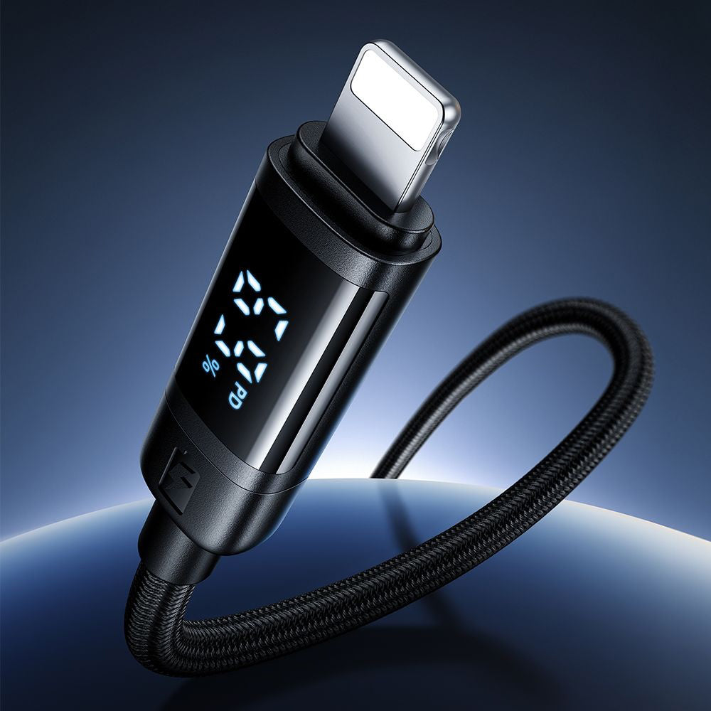 Daten- und Ladekabel USB-C - Lightning McDodo CA-5210 Bat Display, 36W, 1.2m, Schwarz