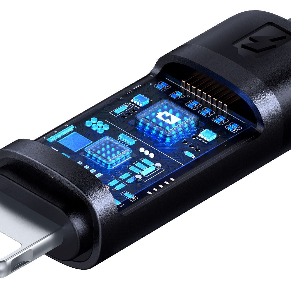 Daten- und Ladekabel USB-C - Lightning McDodo CA-5210 Bat Display, 36W, 1.2m, Schwarz