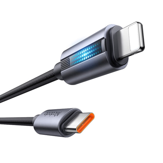 USB-C - Lightning Lade- und Datenkabel McDodo CA-5710, 36W, 1.2m, Schwarz
