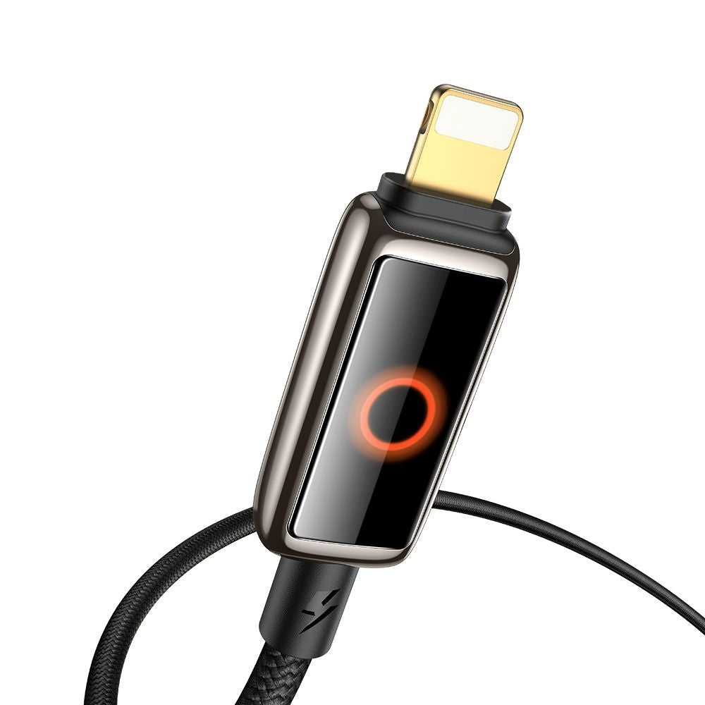 Câble de Données et de Charge USB-C - Lightning McDodo CA-6670 Auto Power Off, 36W, 1.2m, Noir