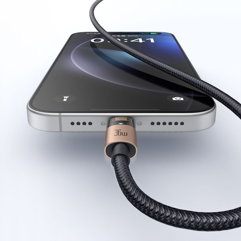 Daten- und Ladekabel USB-C - Lightning McDodo CA-6941, 36W, 1.2m, Gold