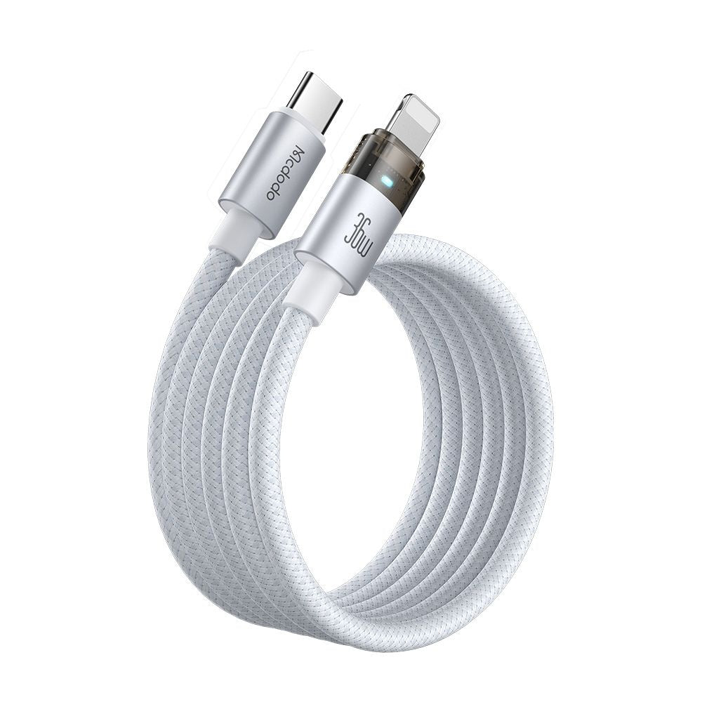 Daten- und Ladekabel USB-C - Lightning McDodo CA-6942, 36W, 1.2m, Weiß