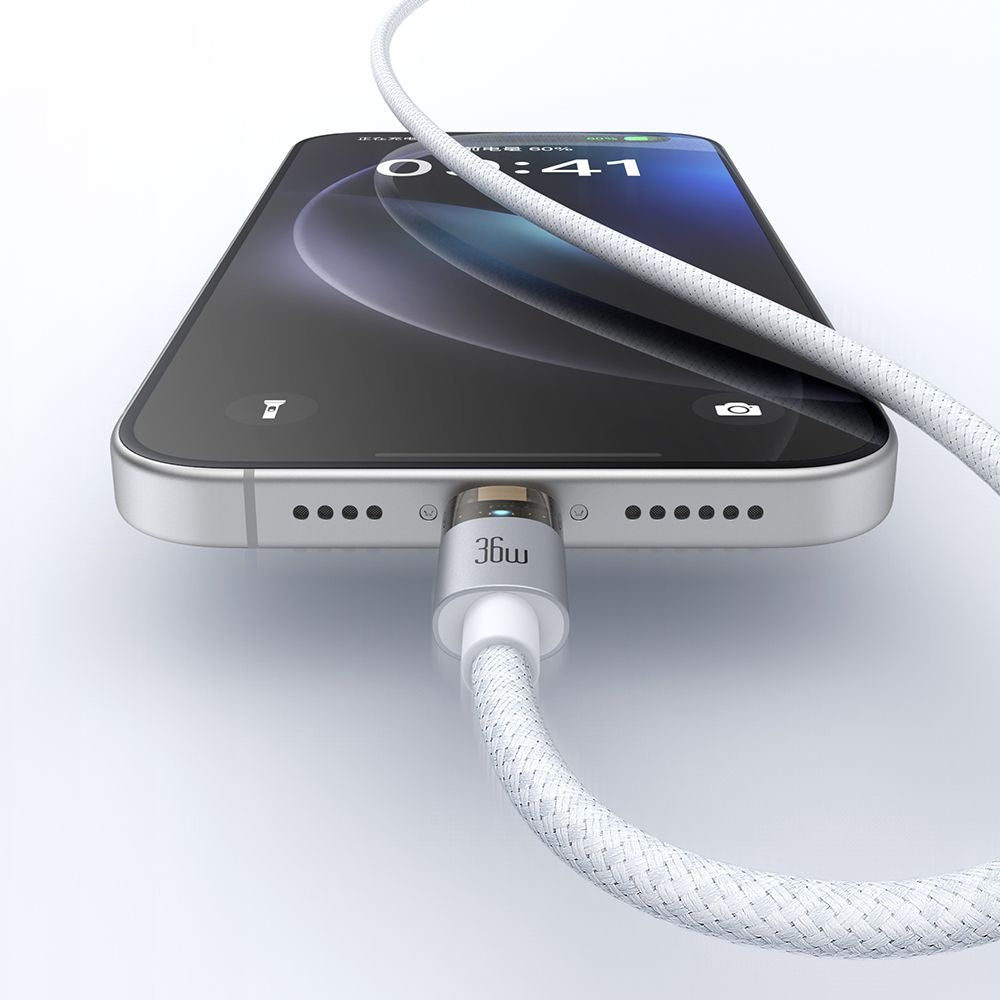 Daten- und Ladekabel USB-C - Lightning McDodo CA-6942, 36W, 1.2m, Weiß
