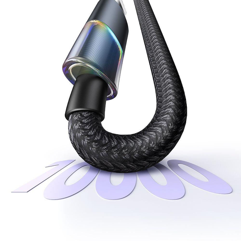 Câble de Données et de Charge USB-C - Lightning McDodo CA-8190 Colorful, 36W, 1.2m, Noir