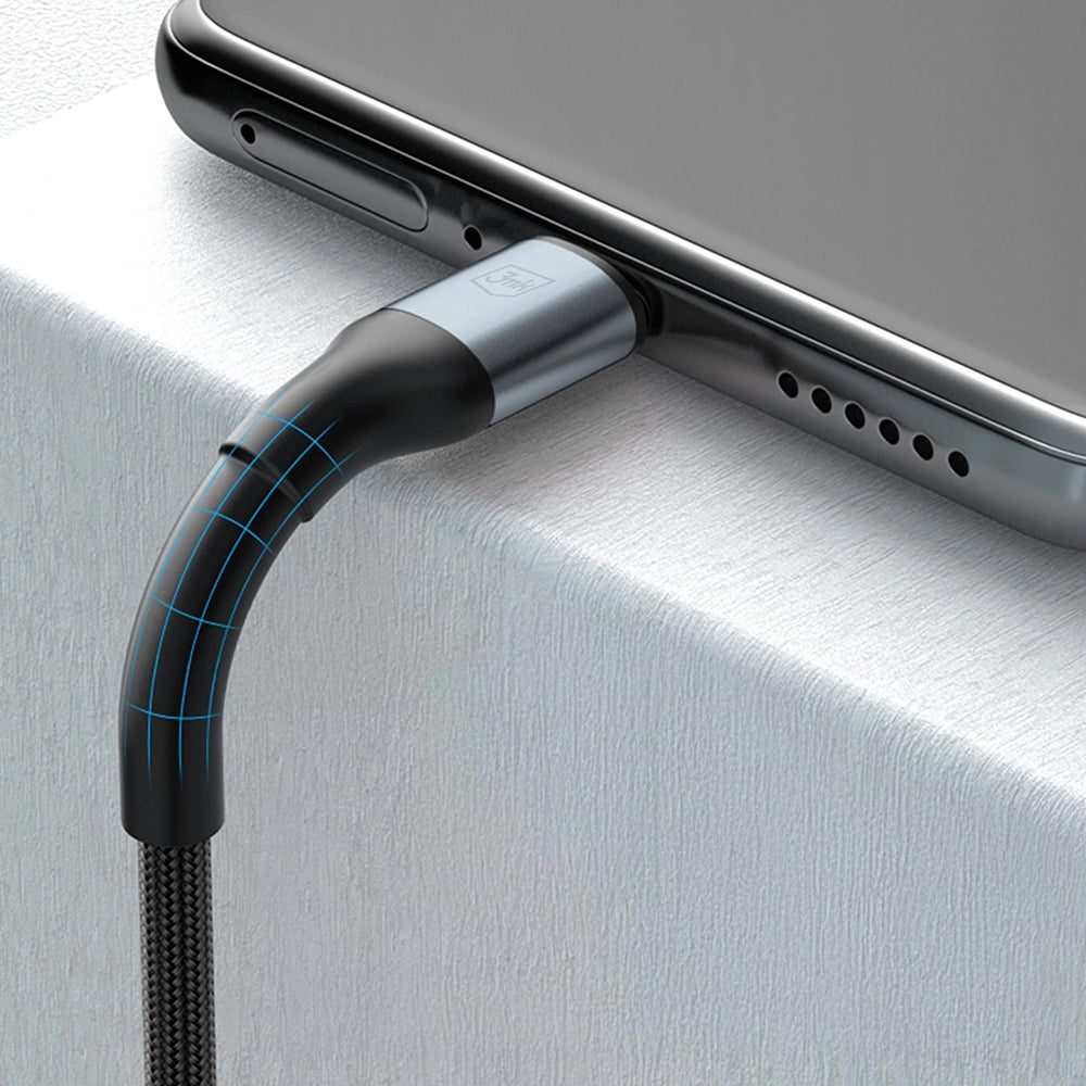 USB-C Data and Charging Cable - USB-C 3MK Hyper N, 240W, 2m, Black