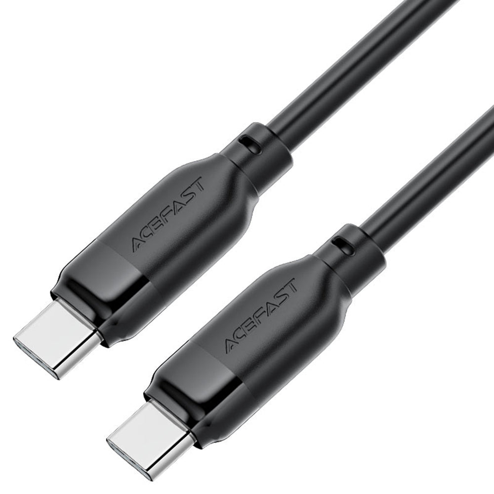 Câble de Données et de Charge USB-C - USB-C Acefast C16-03, 60W, 1.2m, Noir