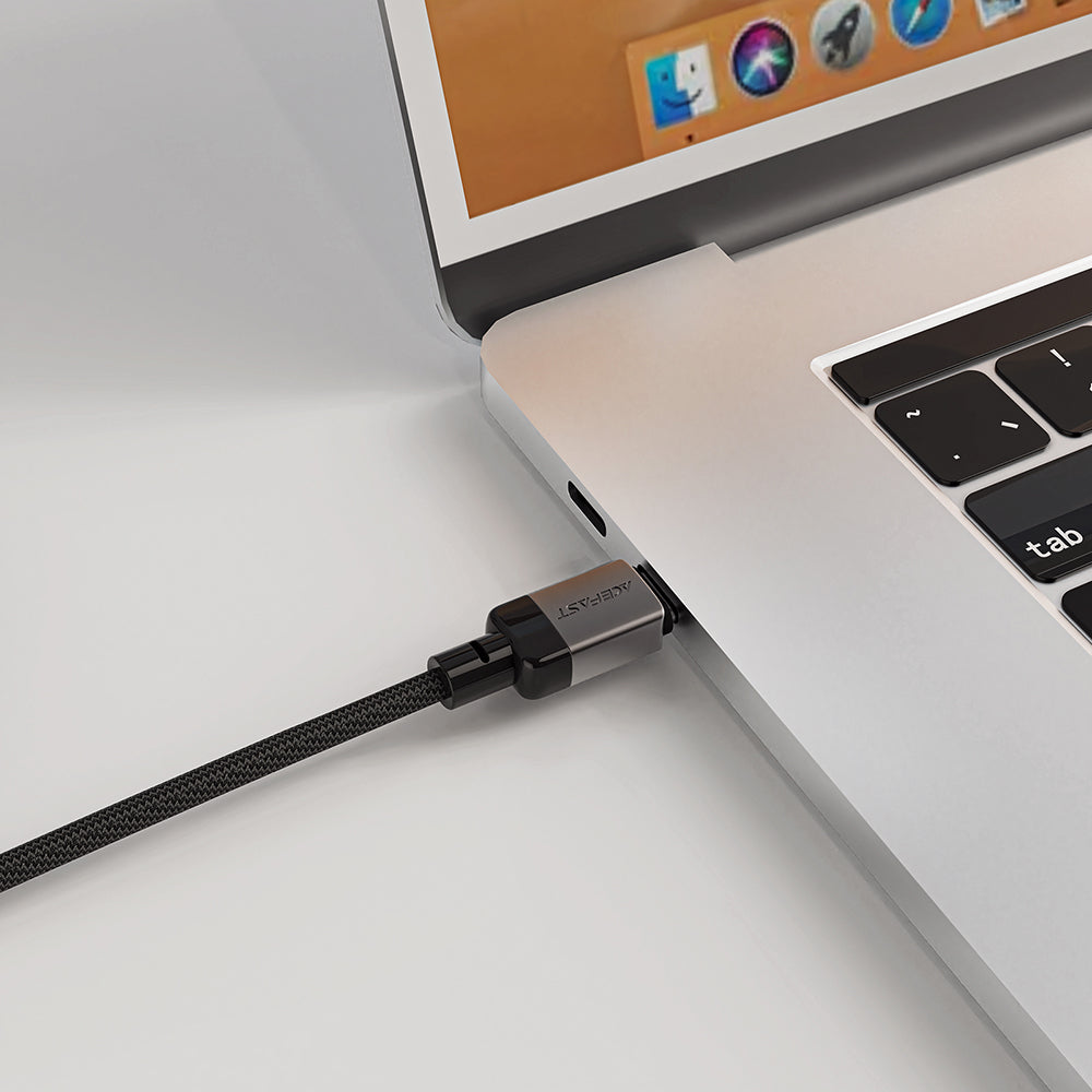 Data- en Oplaadkabel USB-C - USB-C Acefast C9-03, 60W, 1.2m, Zwart