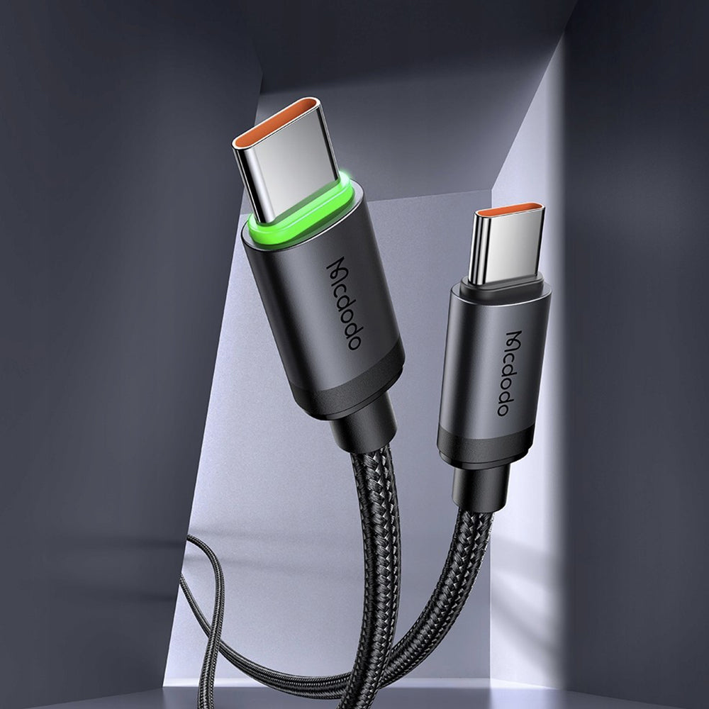 Data- en Oplaadkabel USB-C - USB-C McDodo CA-4410, 60W, 1m, Zwart