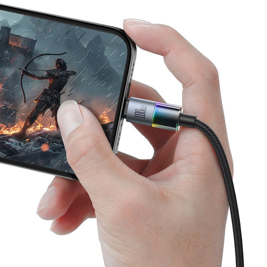 USB-C Daten- und Ladekabel - USB-C McDodo CA-8200 Colorful, 100W, 1.2m, Schwarz