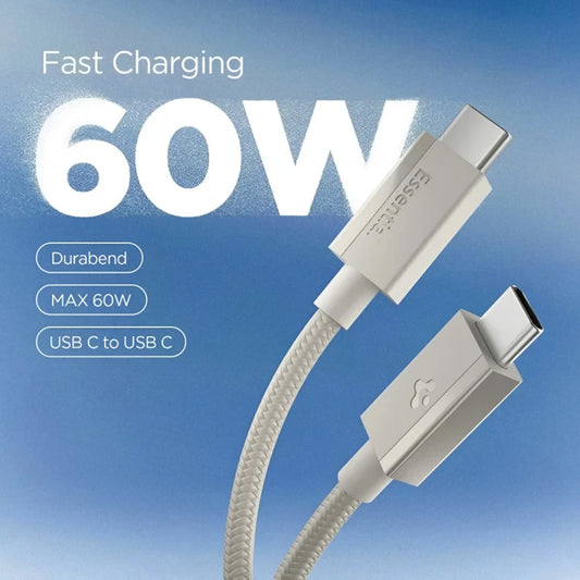 USB-C Data and Charging Cable - USB-C Spigen EB6015CC, 60W, 1.5m, Titan Gray ACA10419