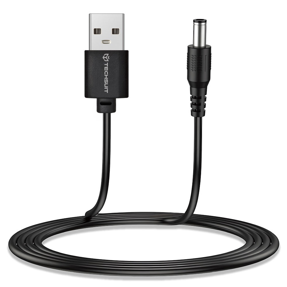Techsuit AC21 ChargeNest Oplaadkabel, 1.5m, 11in1, Zwart