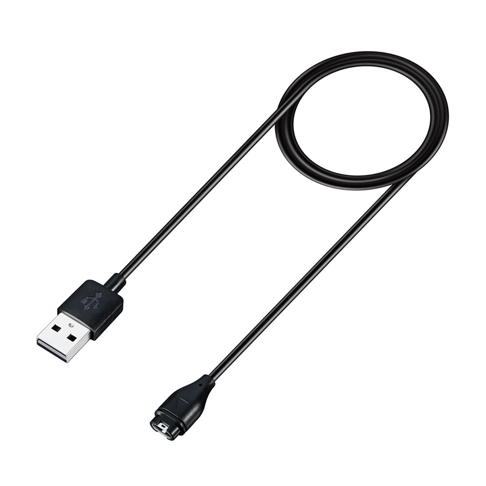 Ladekabel Techsuit TGC1 für Garmin Watch Fenix / vivoactive Serie, USB-A, Schwarz