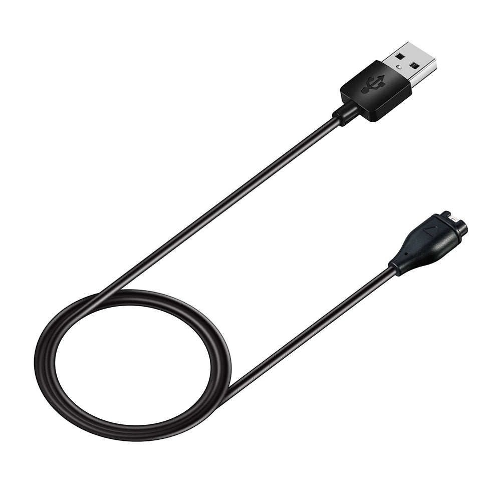 Ladekabel Techsuit TGC1 für Garmin Watch Fenix / vivoactive Serie, USB-A, Schwarz