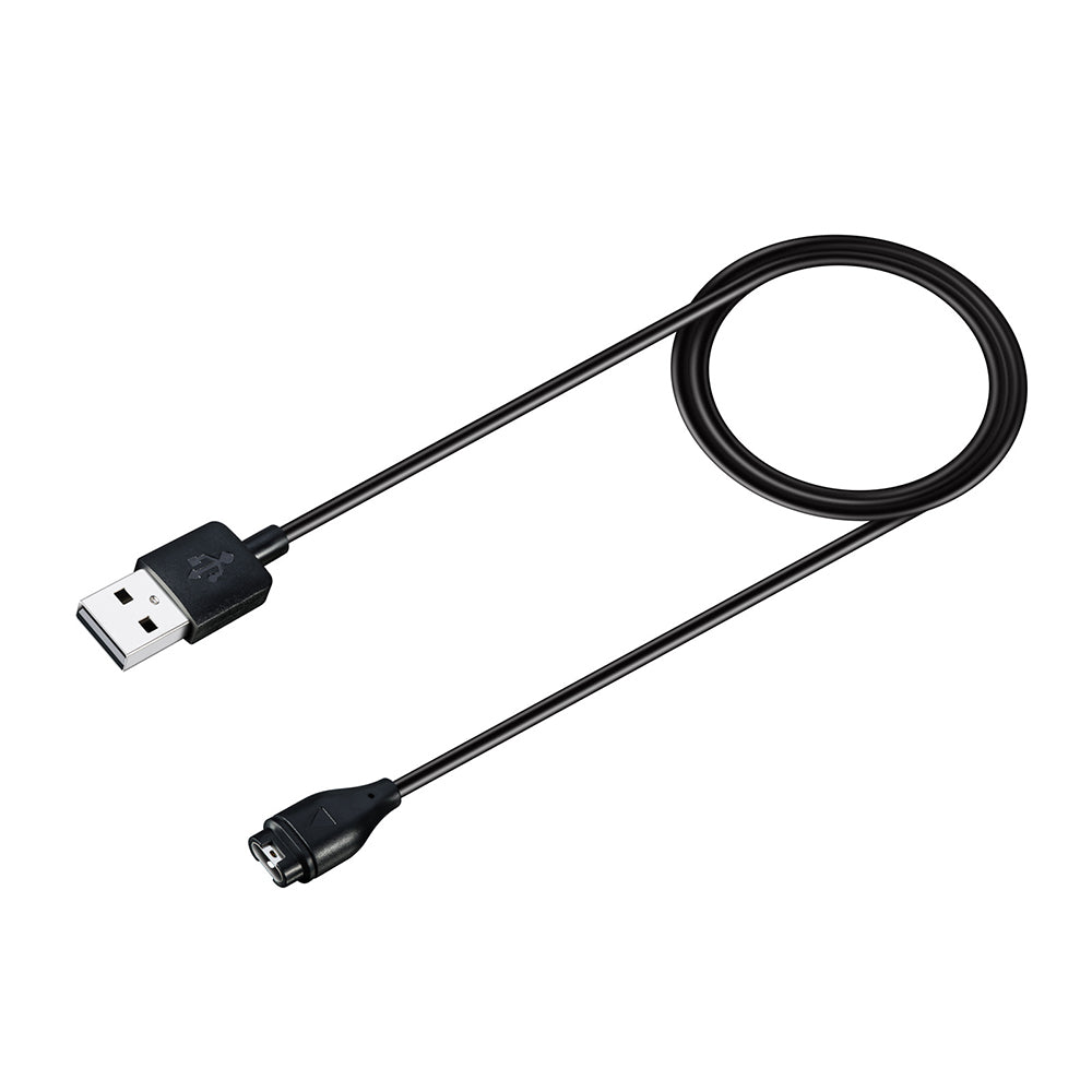 Ladekabel Techsuit TGC1 für Garmin Watch Fenix / vivoactive Serie, USB-A, Schwarz