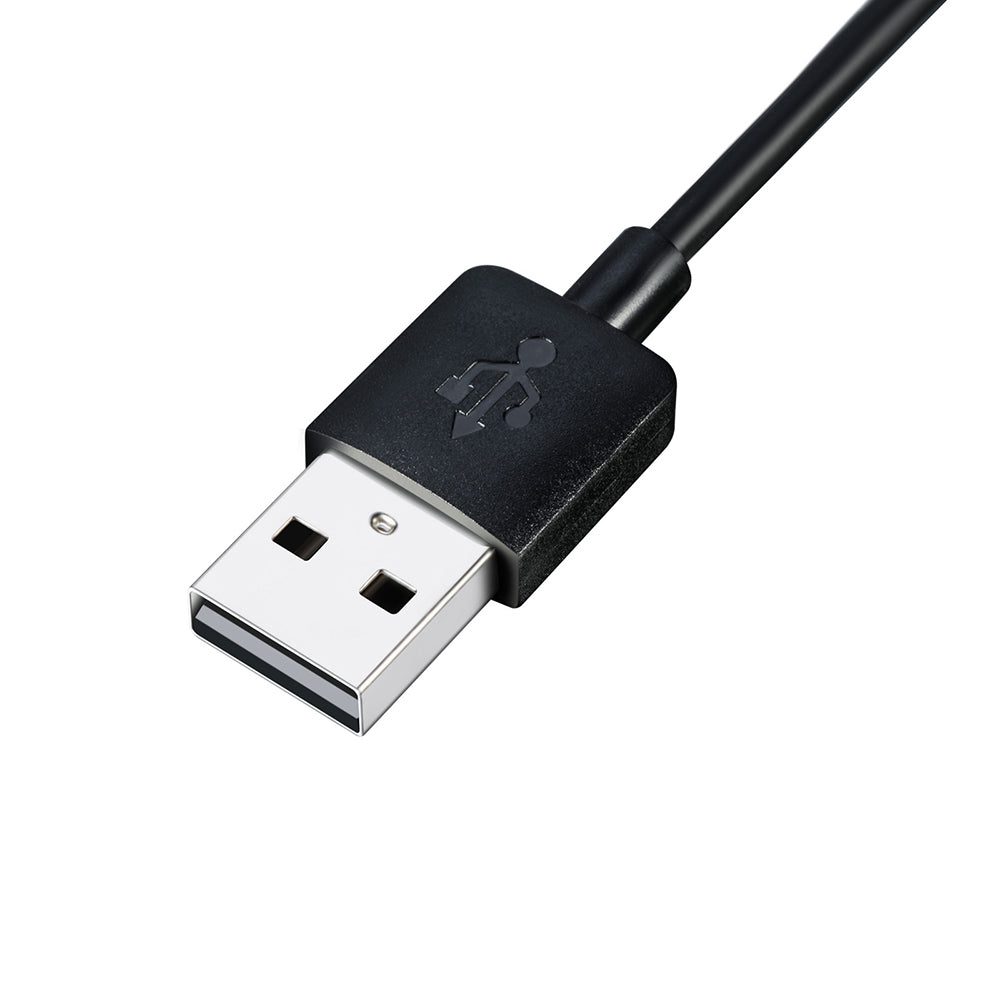 Ladekabel Techsuit TGC1 für Garmin Watch Fenix / vivoactive Serie, USB-A, Schwarz
