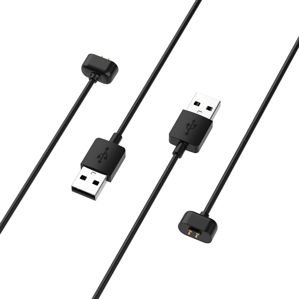 Câble de Chargement Techsuit THA5 pour Amazfit Band 7, USB-A, Noir