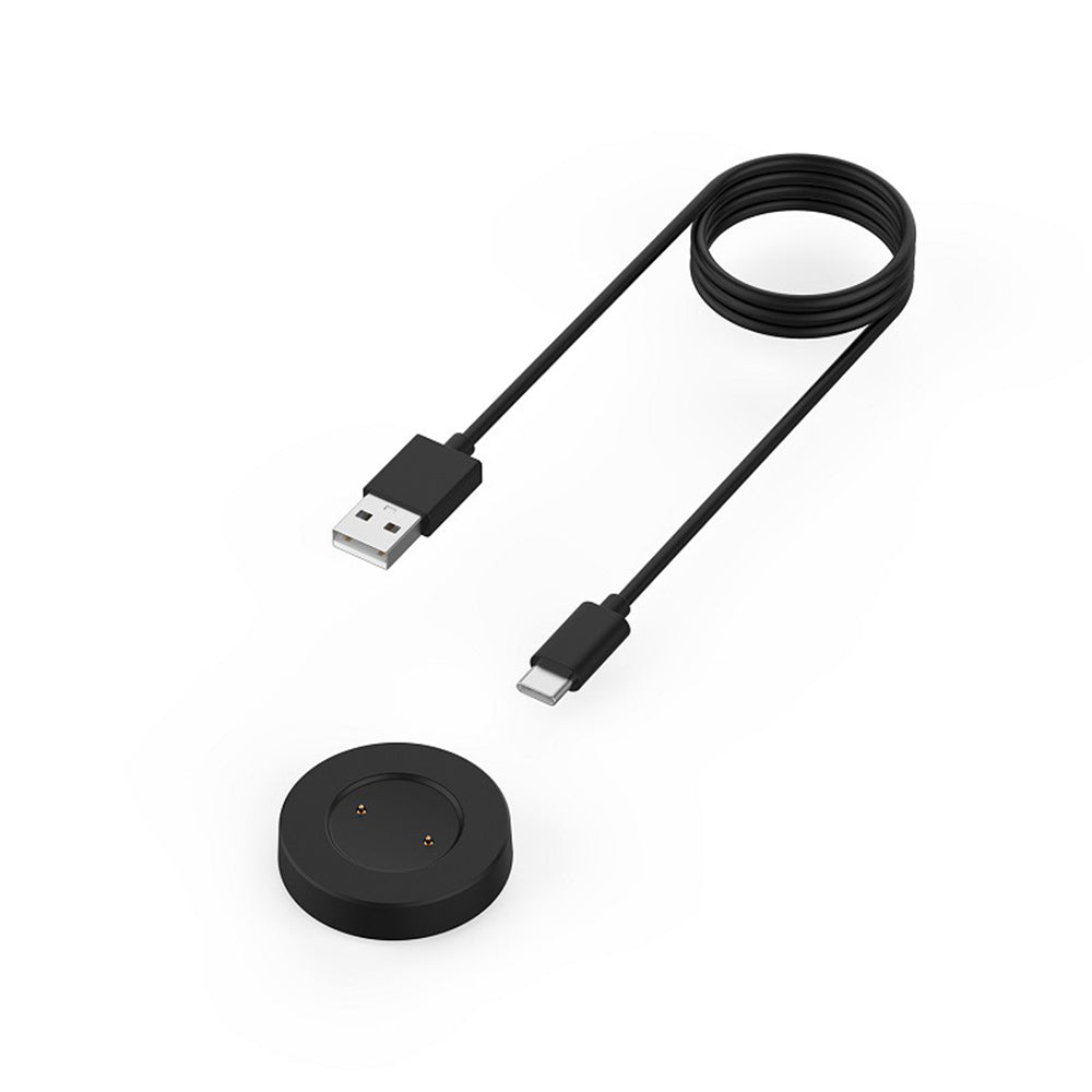 Câble de charge Techsuit THC3 pour Honor Watch / Huawei Watch Series, USB-A, Noir