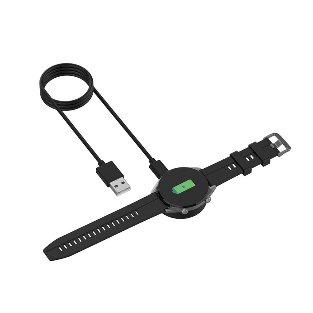 Câble de charge Techsuit THC3 pour Honor Watch / Huawei Watch Series, USB-A, Noir