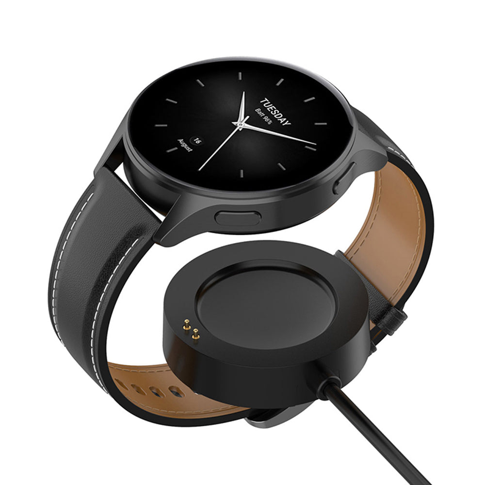 Techsuit TXC5 Oplaadkabel voor Xiaomi Watch H1 / Watch 2 Pro / Watch S2, USB-A, Zwart
