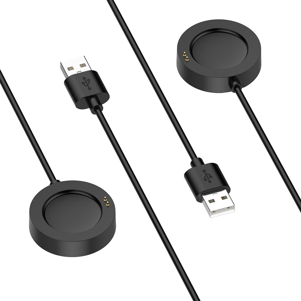 Techsuit TXC5 Oplaadkabel voor Xiaomi Watch H1 / Watch 2 Pro / Watch S2, USB-A, Zwart