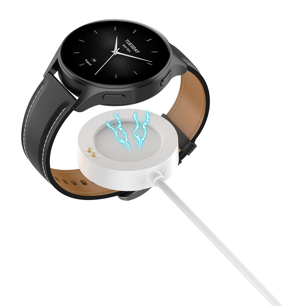 Oplaadkabel Techsuit TXC5 voor Xiaomi Watch Series, USB-A, Wit