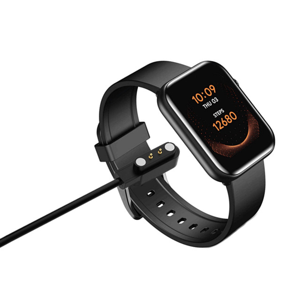 Câble de charge Techsuit TXC7 pour Nothing CMF Watch Pro / Pro 2, USB-A, Noir.