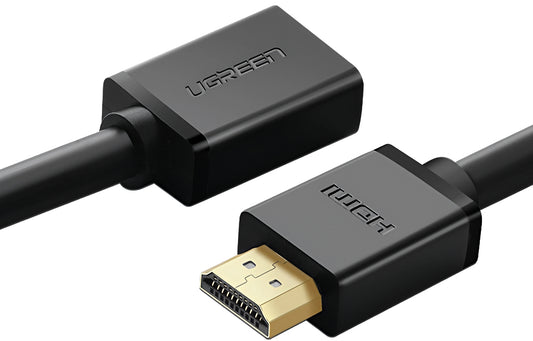 UGREEN HD107 Verlengkabel Video, HDMI - HDMI, 4K, 3m, Zwart