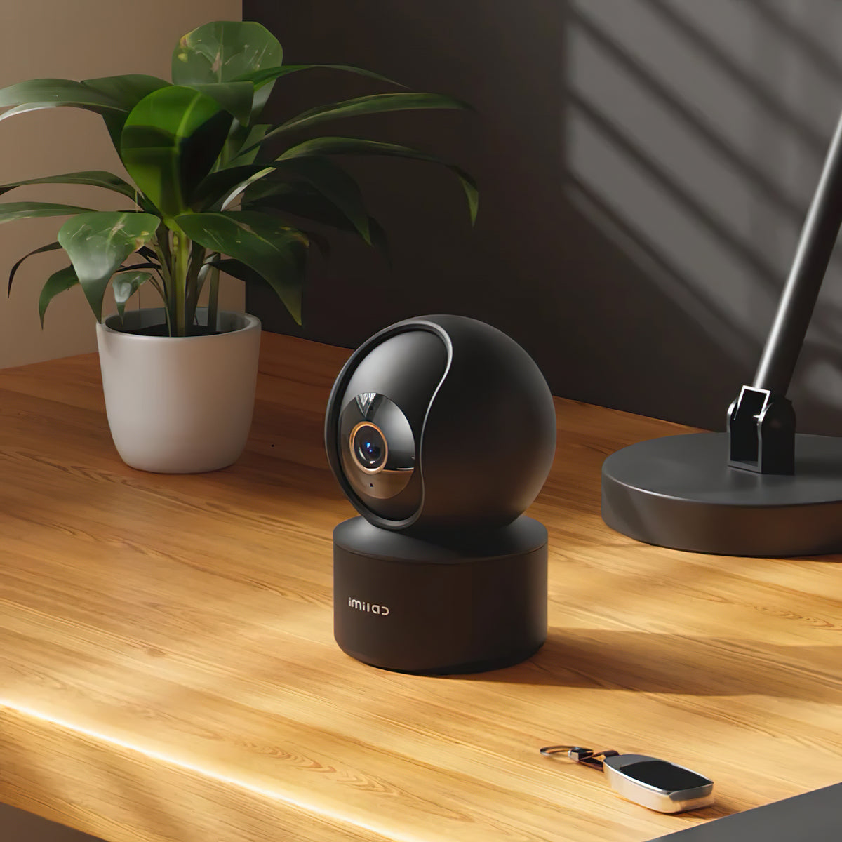 iMILAB C22 Überwachungskamera, Wi-Fi, 3K, Innenbereich, Schwarz CMSXJ60A/BK