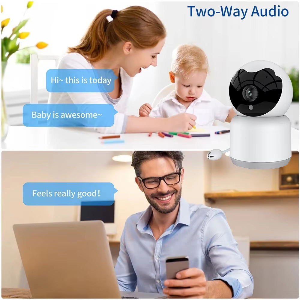 Techsuit Q15A Baby Bewakingscamera, Wi-Fi, 1080P, Binnen