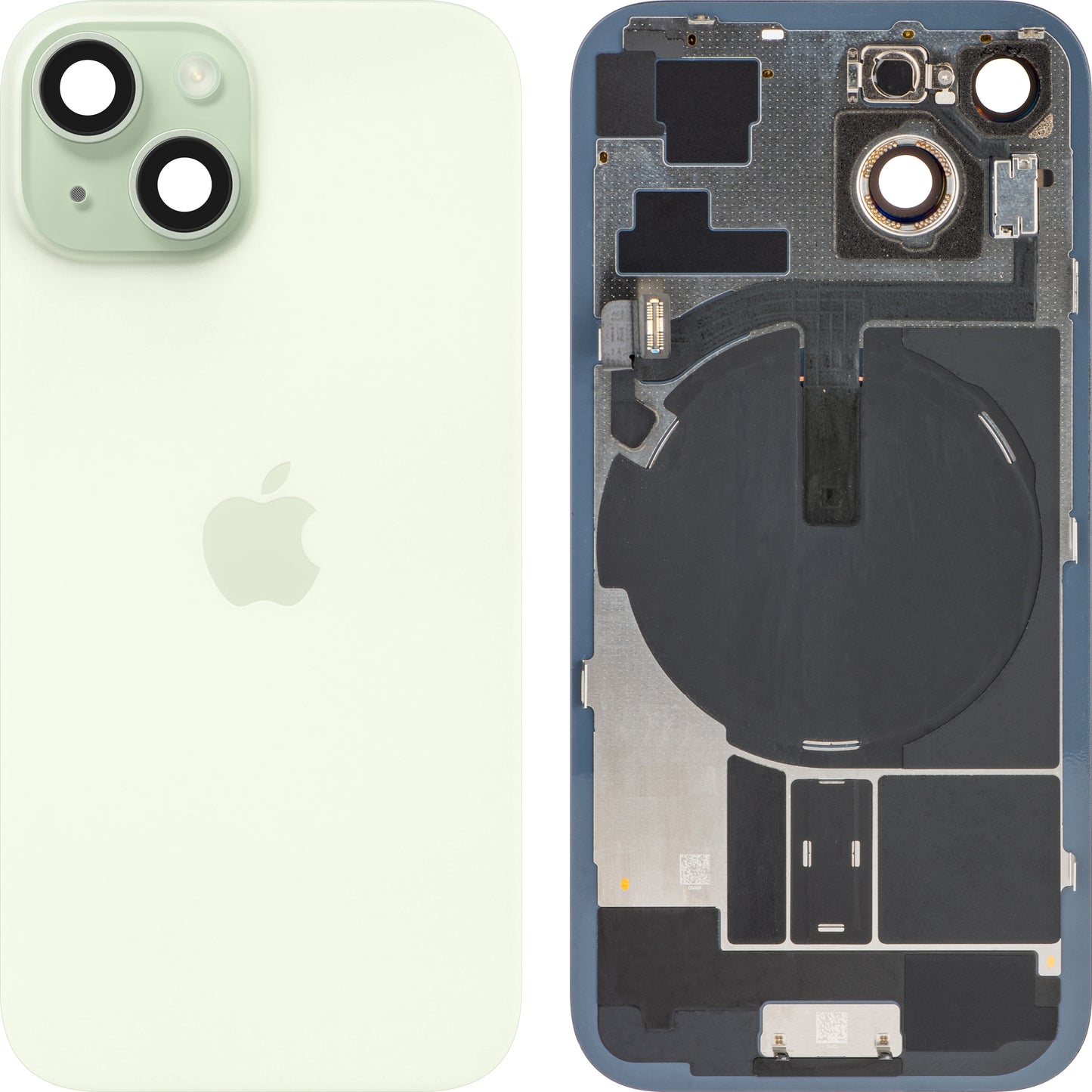 Apple iPhone 15 Batteriedeckel, Grün, Premium Swap