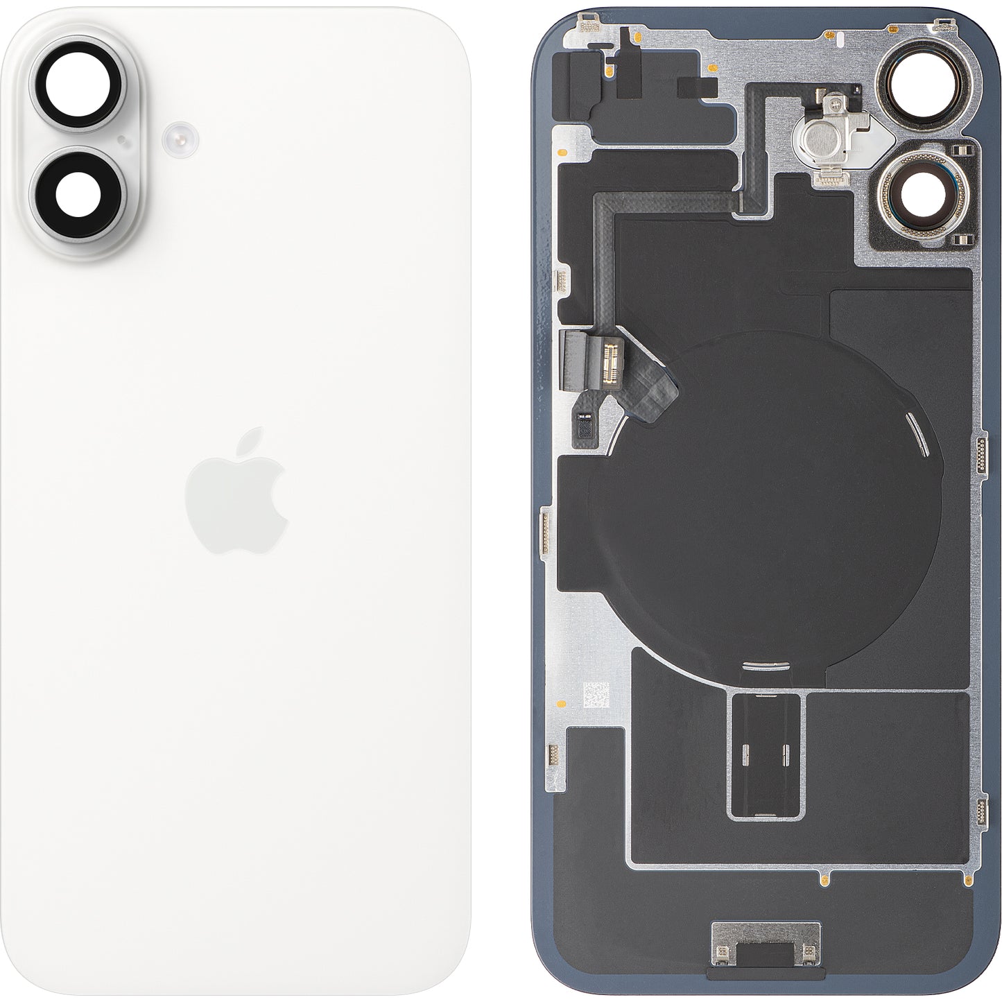 Batterijdeksel Apple iPhone 16 Plus, Wit, Swap