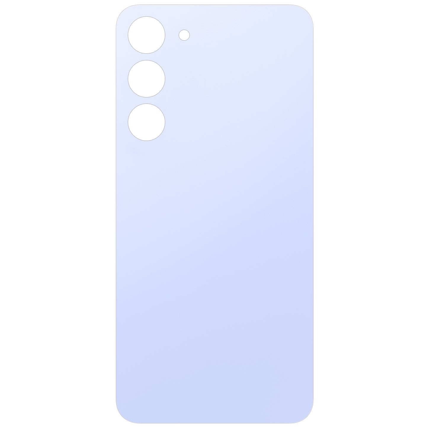 Cache Batterie compatible avec Samsung Galaxy S23+ S916, Bleu