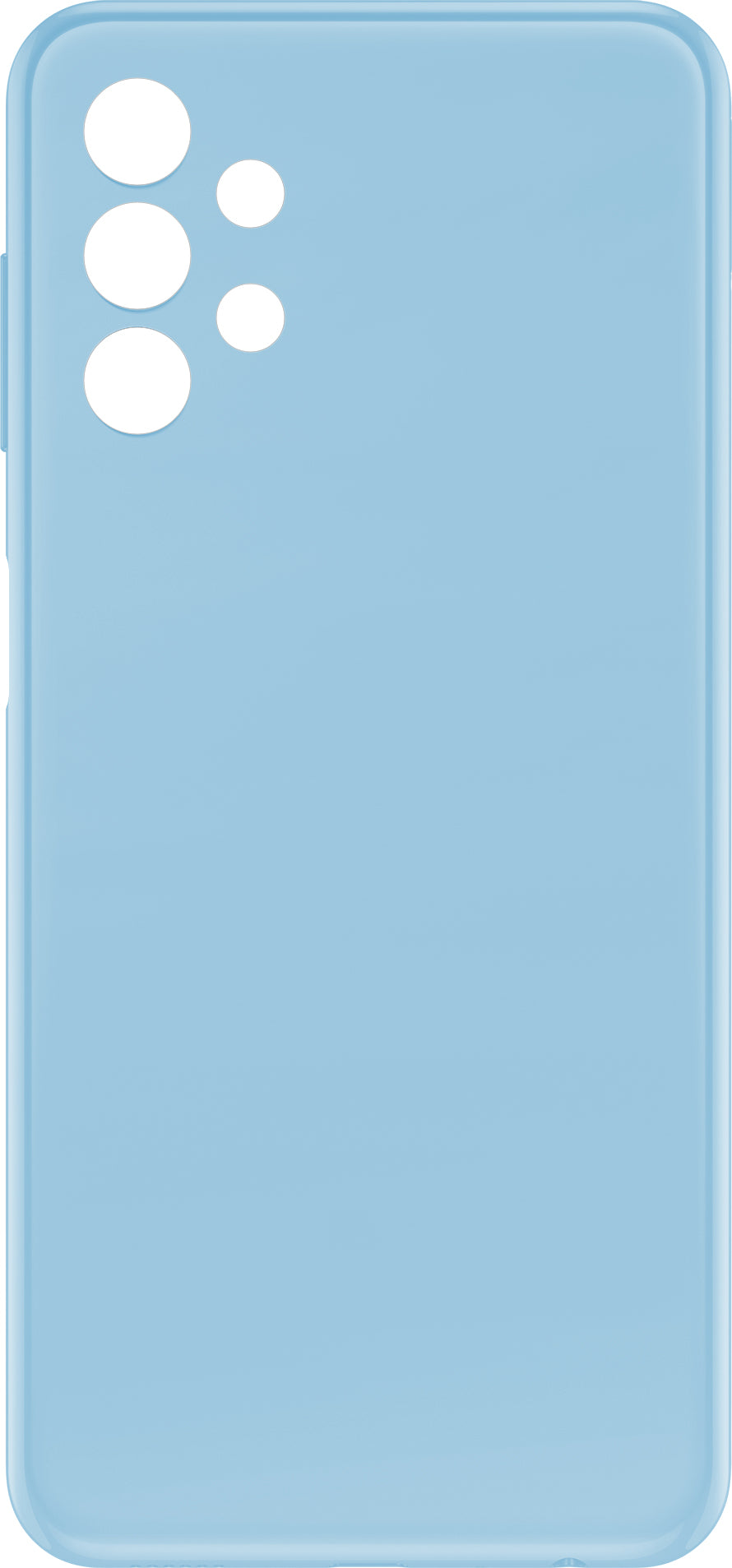 Cache Batterie compatible avec Samsung Galaxy A13 A137 / A13 A135, Bleu