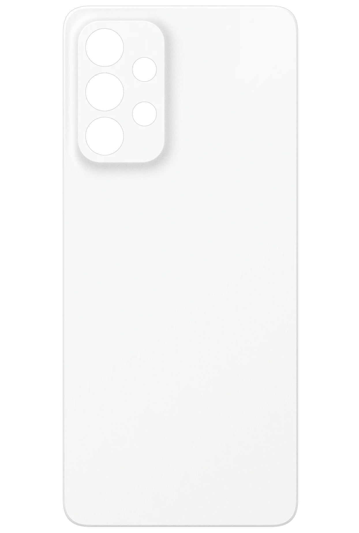 Couvercle de batterie compatible avec Samsung Galaxy A33 5G A336, Blanc