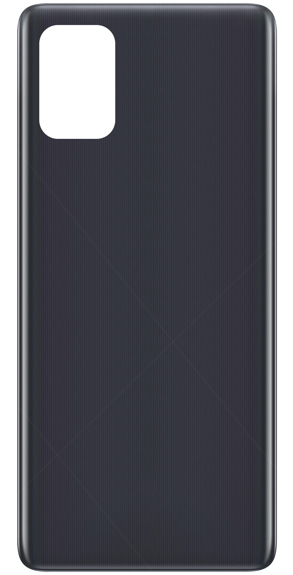 Couvercle de batterie compatible avec Samsung Galaxy A71 A715, Noir