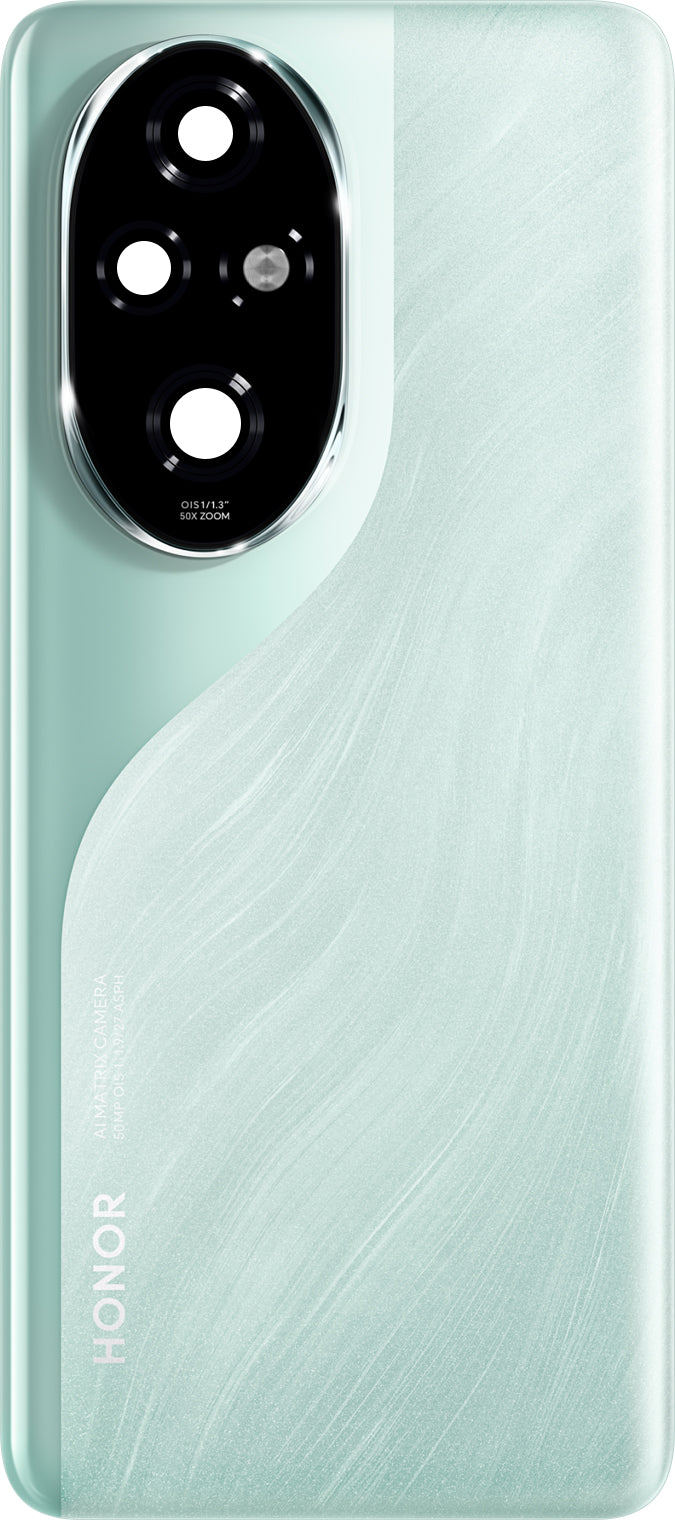 Batterijdeksel Honor 200 Pro, Turquoise (Ocean Cyan), Service Pack 0235AKNU
