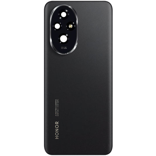 Batterijdeksel Honor 200, zwart, Service Pack 0235AKMV