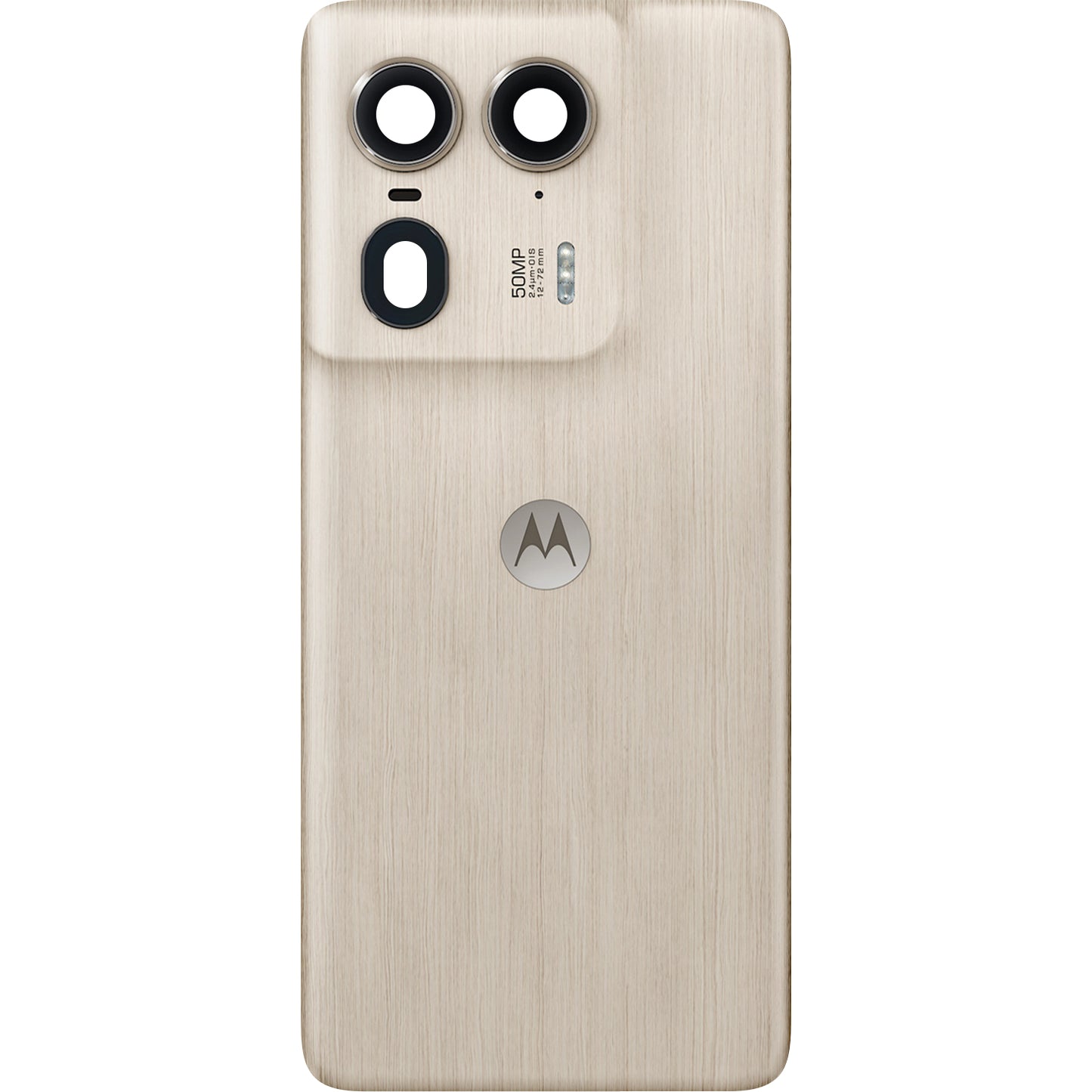 Accu Cover Motorola Edge 50 Ultra, Beige (Nordic Wood), Service Pack 5S58C24472