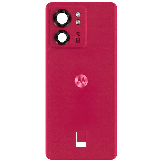 Battery Cover Motorola Edge 40, Red (Viva Magenta), Service Pack 5S58C22715